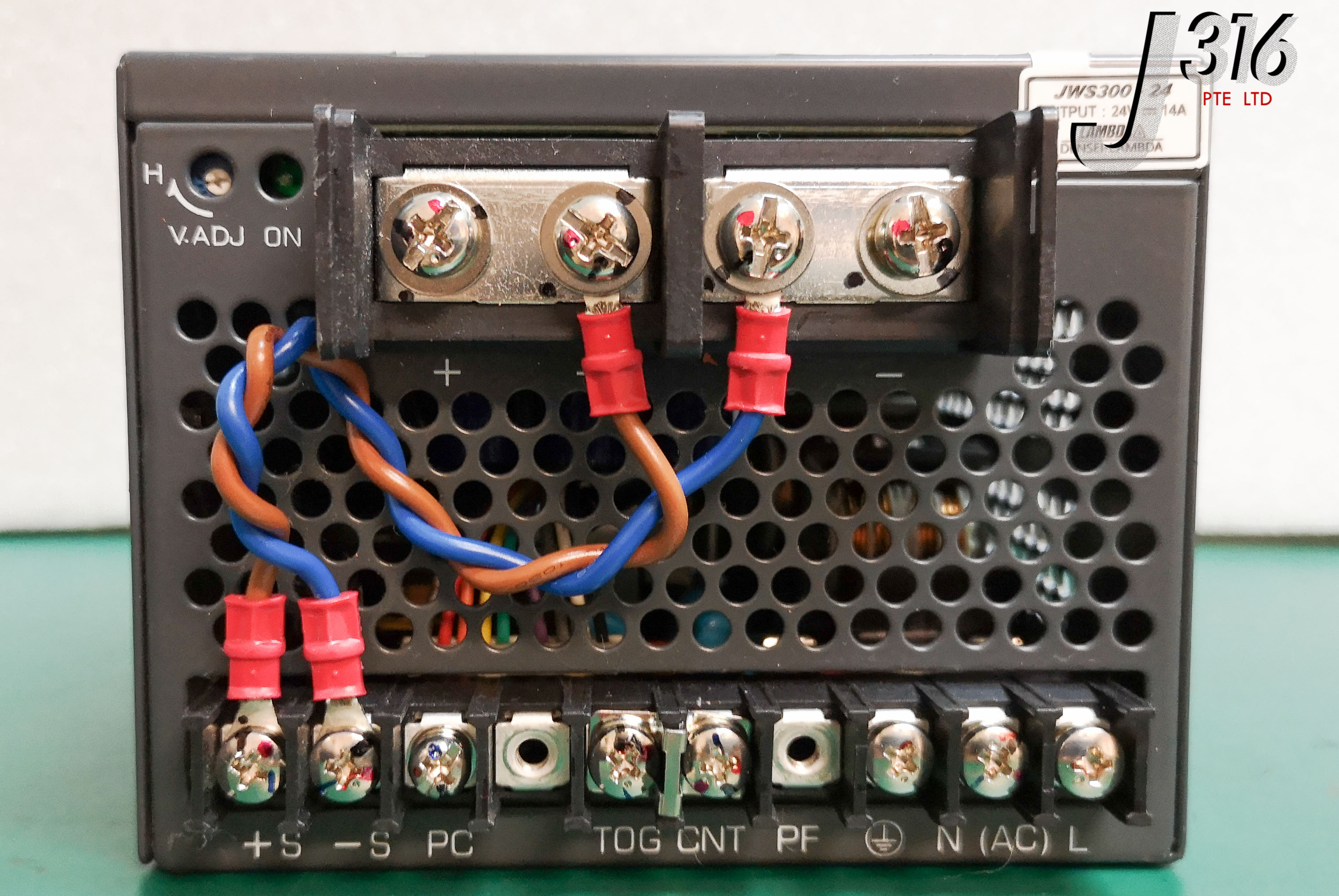 2709 DENSEI-LAMBDA POWER SUPPLY, 24V, 14A JWS300-24